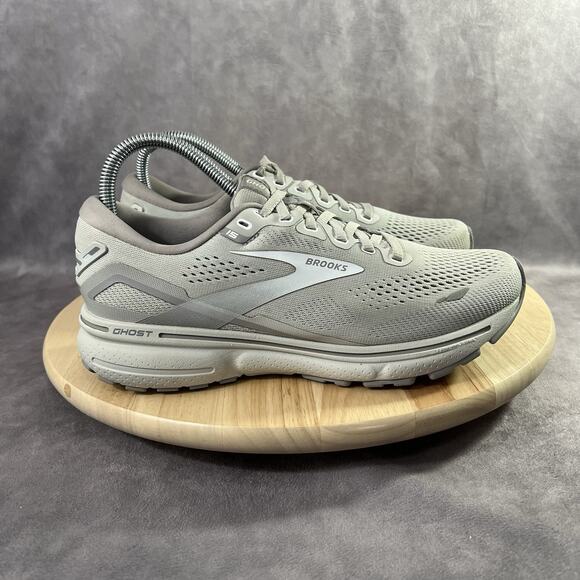Brooks Shoes - Brooks Ghost 15 Womens Size 8.5 Gray Sneakers Athletic Running Walking Shoes